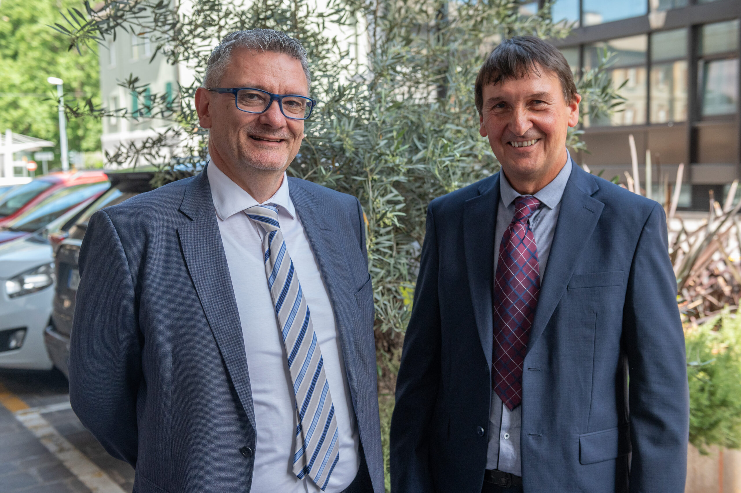 Cooperfidi da dx Guido Leonardelli e Antonio Bortolotti